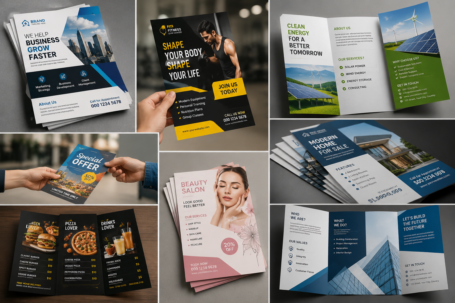 Premium Leaflet & Letterhead Printing
